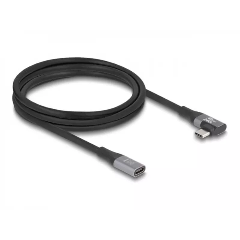 USB laidas DeLOCK 81148 2 m USB C juodas 20 Gbit/s