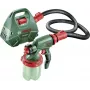 Purškimo pistoletas Bosch PFS 3000-2, 650 W kintamos srovės dažų purkštuvas, 1 l talpa, 2 m žarna, reguliuojamas antgalis