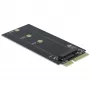 DeLOCK - sąsajos adapteris - M.2 - M.2 kortelė - SATA 6Gb/s (64099)