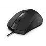 Focus USB optinė pelė, 1200DPI, 3 mygtukai ir slinkties ratukas, jautrumas 125Hz, laidas 1,8m, svoris 66g