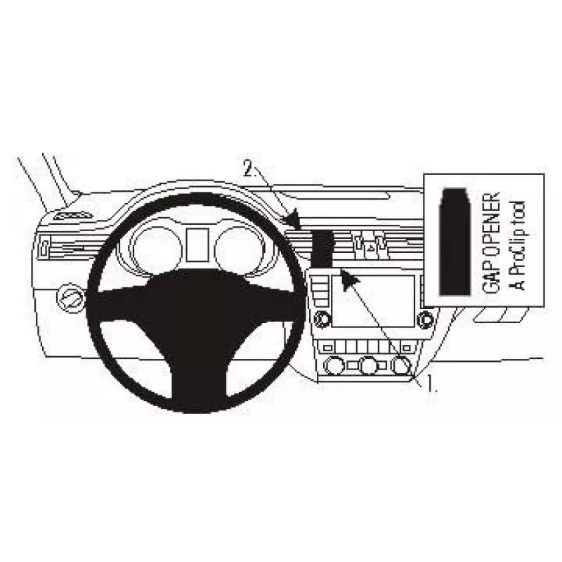 Brodit 854885 automobilinis laikiklis