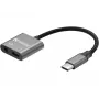 USB-C garso adapteris SANDBERG PD65W 136-67 su USB-C PD pralaidiniu įkrovimu