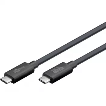 USB-C laidas WENTRONIC USB4 Gen4 1,2 m — palaiko 16k@60Hz ir 4K@120Hz