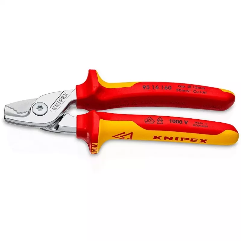 Maitinimo kabelių žirklės Knipex 95 16 160