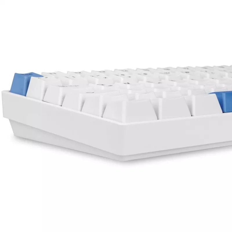 Sharkoon SKILLER SGK50 S3 PBT žaidimų klaviatūra USB QWERTZ vokiška balta
