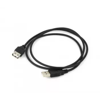 USB kabelis Star Micronics USB 2.0 1m Juodas USB A kištukas / USB A kištukas