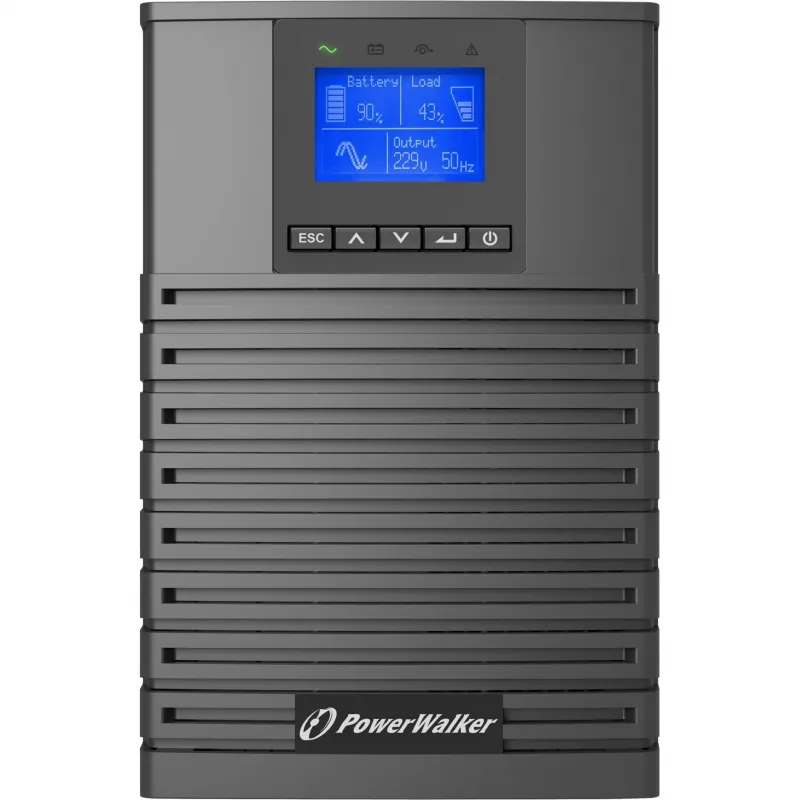 PowerWalker VFI 1500 ICT IoT Dvigubo keitimo (Online) 1,5 kVA 1500 W 4 kintamosios srovės lizdai