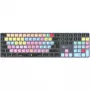 Klaviatūra LogicKeyboard LKB-PT-TM — Full-size (100%) Bluetooth QWERTZ Vokiečių, Titano Pilka