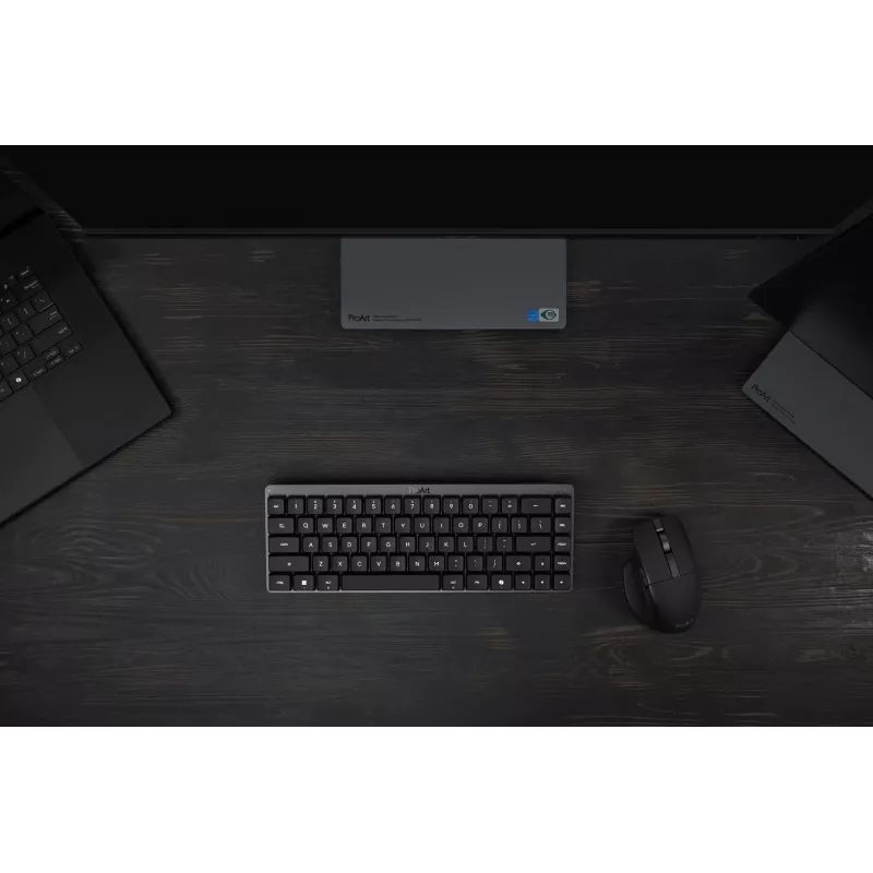 Klaviatūra ASUS ProArt KD300 65% mechaninė RGB, USB + RF belaidė + Bluetooth, juoda