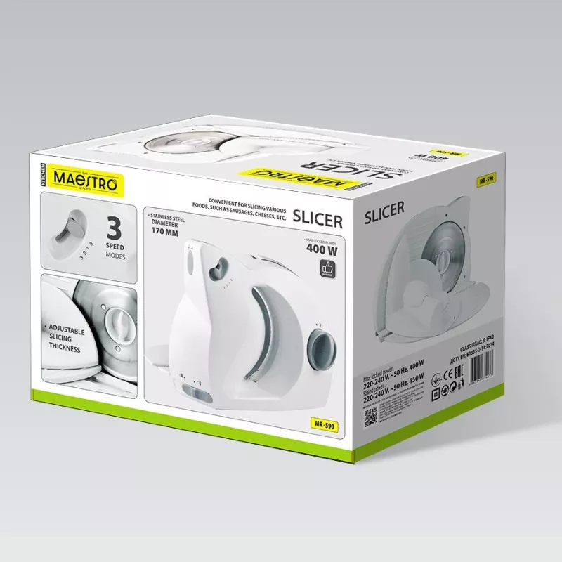 Maestro MR-590 pjaustyklė balta