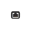 Kabelio jungties adapteris Unitek A1026BK RJ-45 lizdas-lizdas Cat7 1 Gbit/s juodas