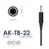 Akyga AK-TB-22 universalus maitinimo adapteris, 5 V, 2 A, 10 W, 5,5 x 2,1 mm, 1,5 m