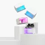 Išmanusis LED ekrano skydelis Nanoleaf X Fantaqi EXPO SQFX01K02-4WT — modulinis dekoratyvinio apšvietimo skydelių rinkinys