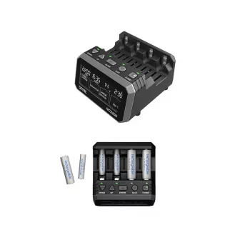 Akumuliatorių įkroviklis SKYRC NC2200 4 kanalų AA/AAA 2200 mAh elementams