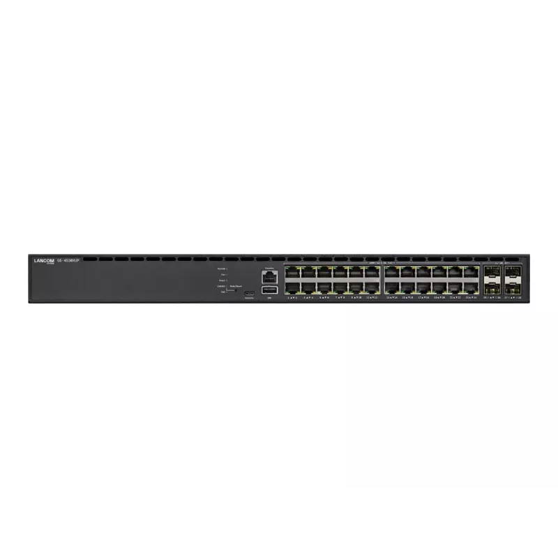 Valdomas komutatorius LANCOM GS-4530XUP L3 30x 2.5G Ethernet prievadai
