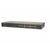 TP-Link 24 prievadų Gigabit tinklo jungiklis, skirtas montuoti į stelažą, nevaldomas, Gigabit Ethernet (10/100/1000), pilnas dupleksas, montavimas į stelažą, 1U