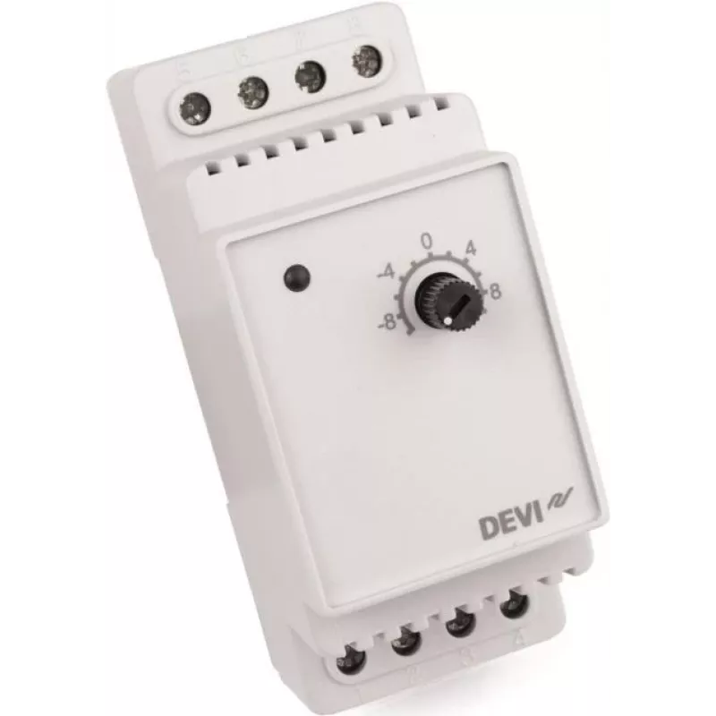 DEVI elektr. termostatas 140F1070 devireg 330 16A 230VAC 1-polis 2TE 140F1070 (140F1070)