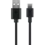 Wentronic 59118 0,5 m USB A USB C vyriška-vyriška juoda USB kabelis (59118)
