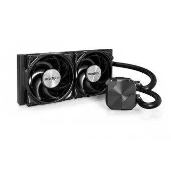 Montech HyperFlow Silent 240 procesoriaus „viskas viename“ skysčio aušintuvas 12 cm juodas 1 vnt.