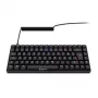 Mechaninė žaidimų klaviatūra Sharkoon Skiller SGK50S3 PBT juoda geltona RGB