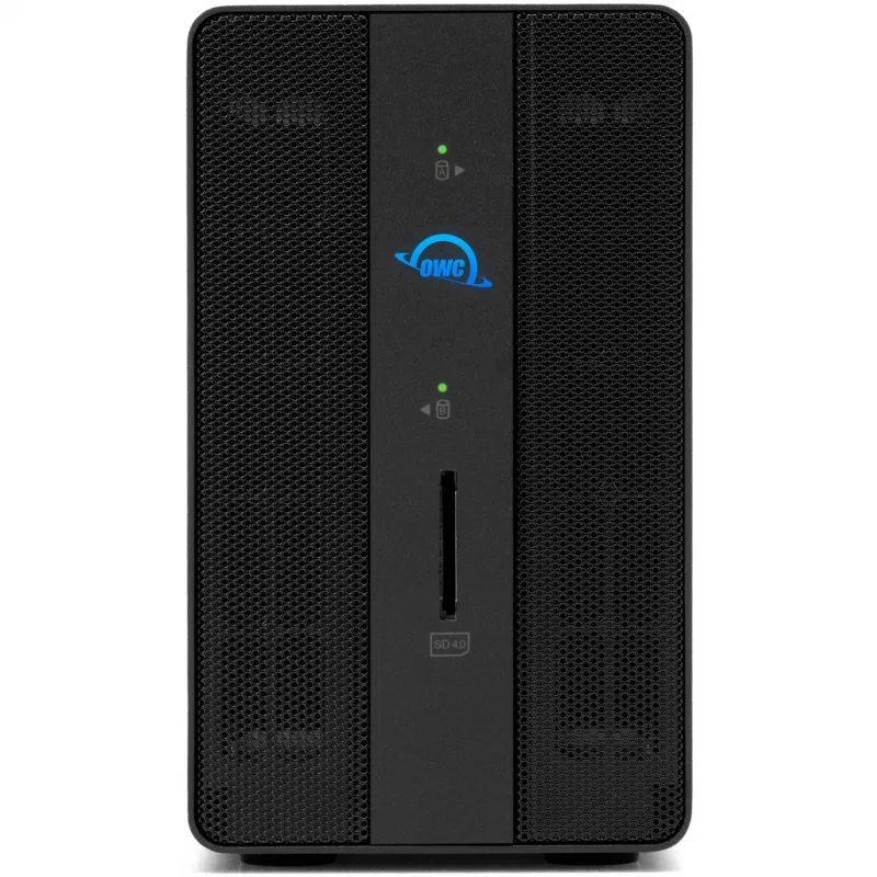 OWC Gemini dviejų diskų TB3 aparatinės įrangos RAID saugyklos ir prijungimo korpusas - Thunderbolt 3 - Thunderbolt