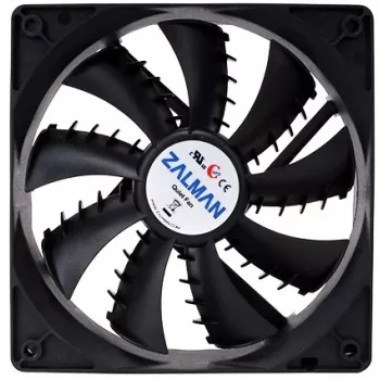 Zalman ZM-F3(SF) kompiuterio aušinimo sistema Kompiuterio korpuso ventiliatorius 12 cm Juodas