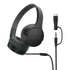 Belkin SoundForm laidinės ant ausies dedamos ausinės vaikams, juodos.AUD010hqBK