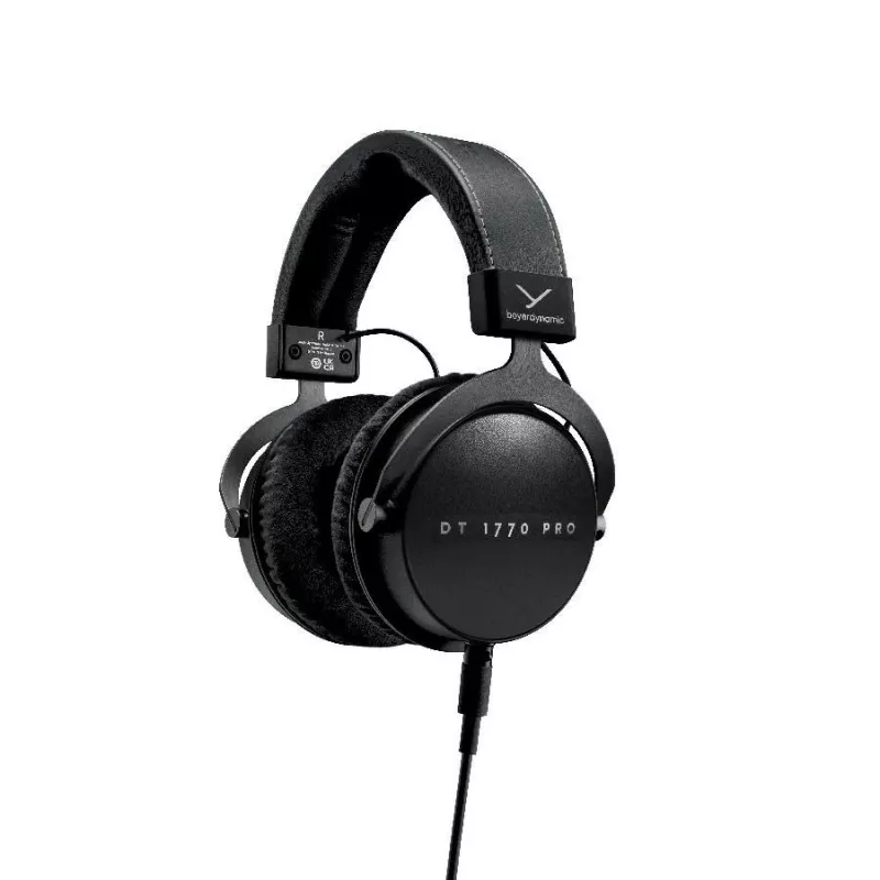 Ausinės Beyerdynamic DT 1770 Pro MKII — Laidinės, apsupančios ausis, su galvos juostele, 50–40000 Hz, 377 g, juodos