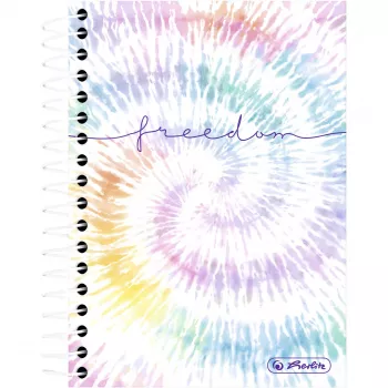 Rašomasis sąsiuvinis Herlitz New Batik Freedom 200 lapų įvairiaspalvis