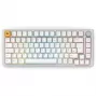 Mechaninė klaviatūra GLORIOUS GMMK Pro 75% balta Hot-Swap RGB, ISO išdėstymas