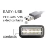 USB laidas DeLOCK 3 m USB 2.0 A - mini USB kištukas/kištukas
