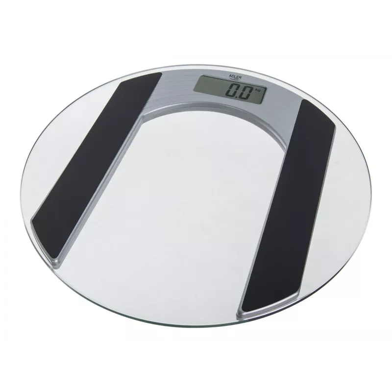 Adler | Kūno sudėties svarstyklės | Maksimalus svoris (talpa) 150 kg | Tikslumas 100 g | Stiklas