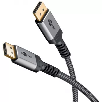 Goobay DisplayPort kabelis 2.0/2.1, 80 Gbit/s | 75685 | DisplayPort į DisplayPort