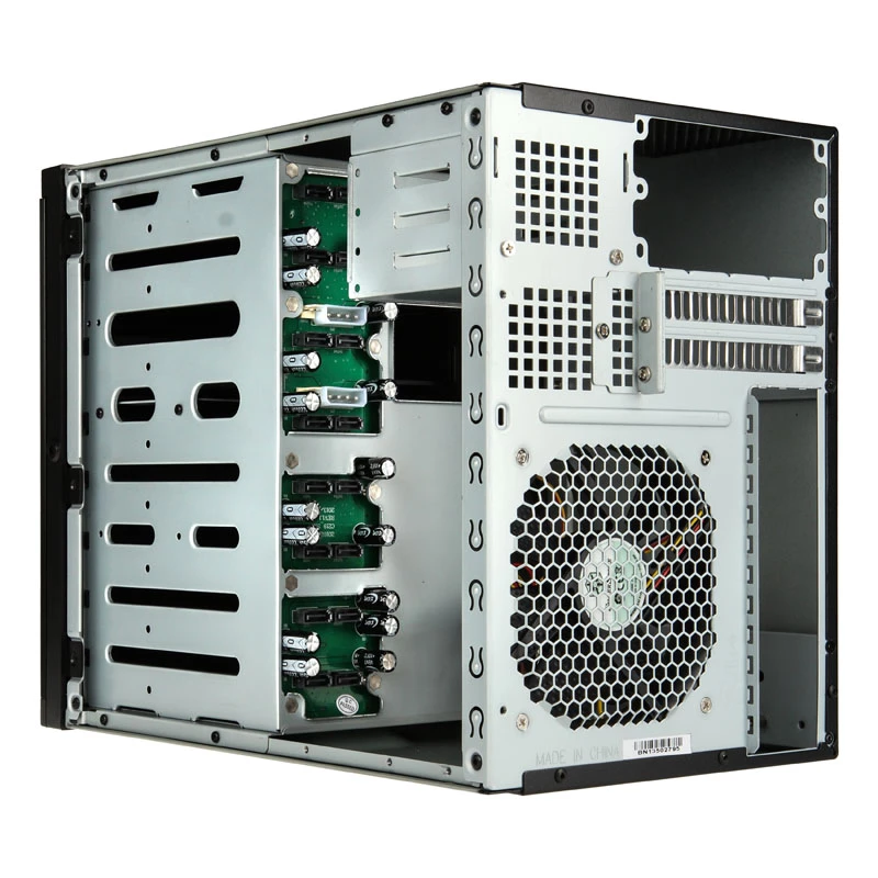 Kompiuterio korpusas Sidabrinėstone SST-DS380B Mini-ITX Juoda