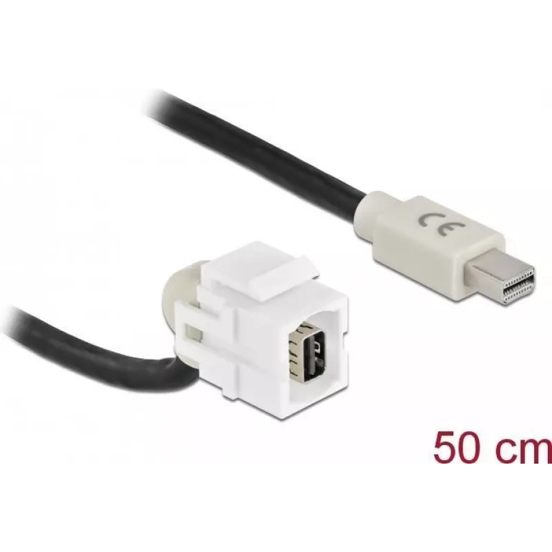 Keystone modulis mini DisplayPort mova 110° DeLOCK 86860