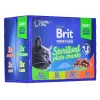 BRIT Premium Cat Sterilised Plate - drėgnas kačių ėdalas - 12x100g