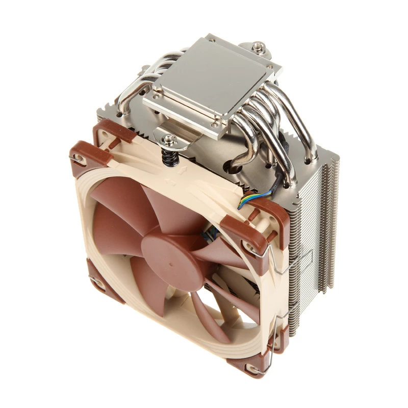 CPU aušintuvas Noctua NH-U12S, 120 mm ventiliatorius, 1500 RPM, 93.4 m³/h oro srautas, 22.4 dB, nerūdijantis plienas, 158×125×71 mm