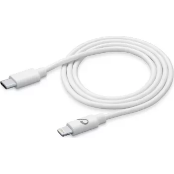 Cellularline maitinimo laidas 120 cm - USB-C į Lightning USB-C į Lightning laidas įkrovimui ir duomenų perdavimui