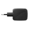 AC patalpų greitasis įkroviklis Belkin WCH020kqBK, 2× USB-C, universalus suderinamumas, maitinimo apsauga, juodas