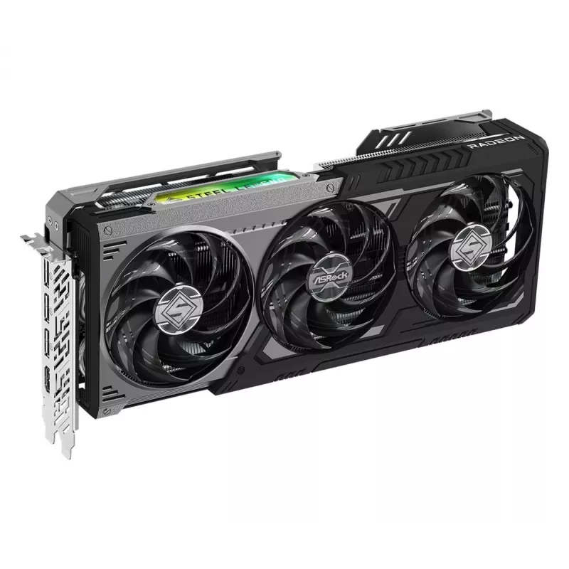 ASRock Radeon RX 9070 XT 16 GB Steel Legend Dark vaizdo plokštė