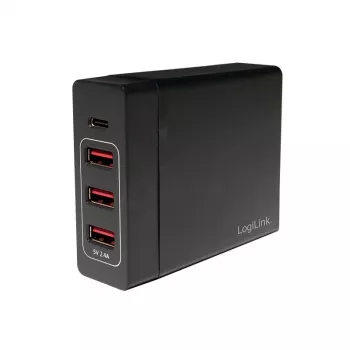 Vidinis įkroviklis LogiLink PA0122 Universalus juodas USB