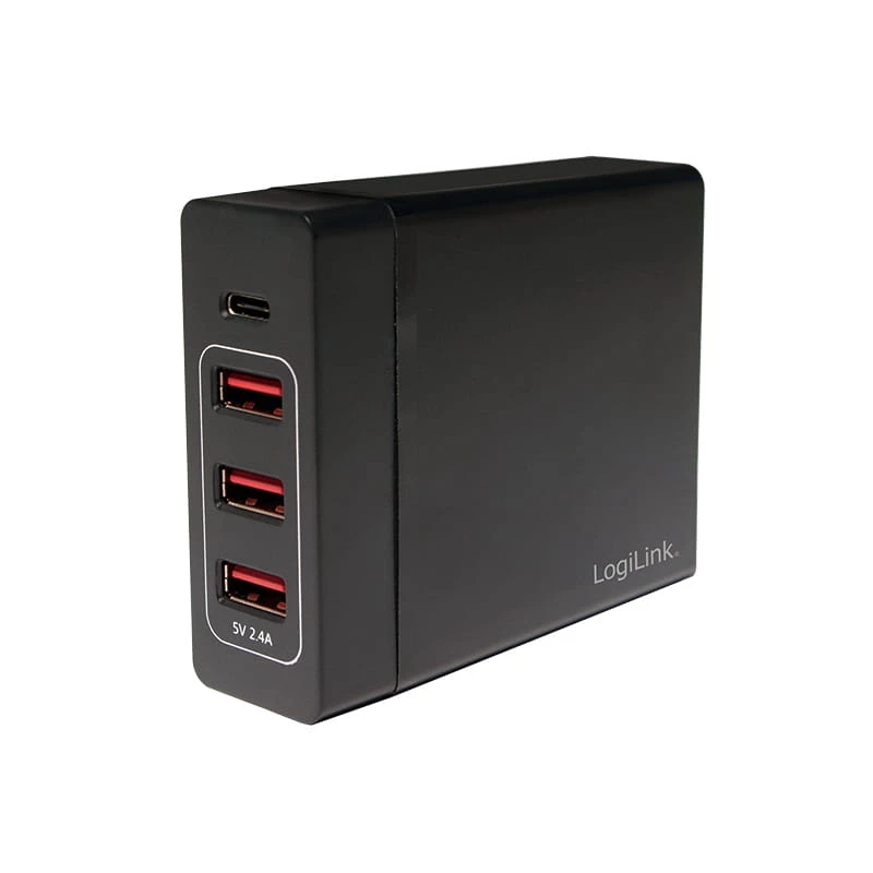Vidinis įkroviklis LogiLink PA0122 Universalus juodas USB