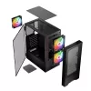 Logic ARYA ARGB MINIDI USB 3.0 korpusas juodas