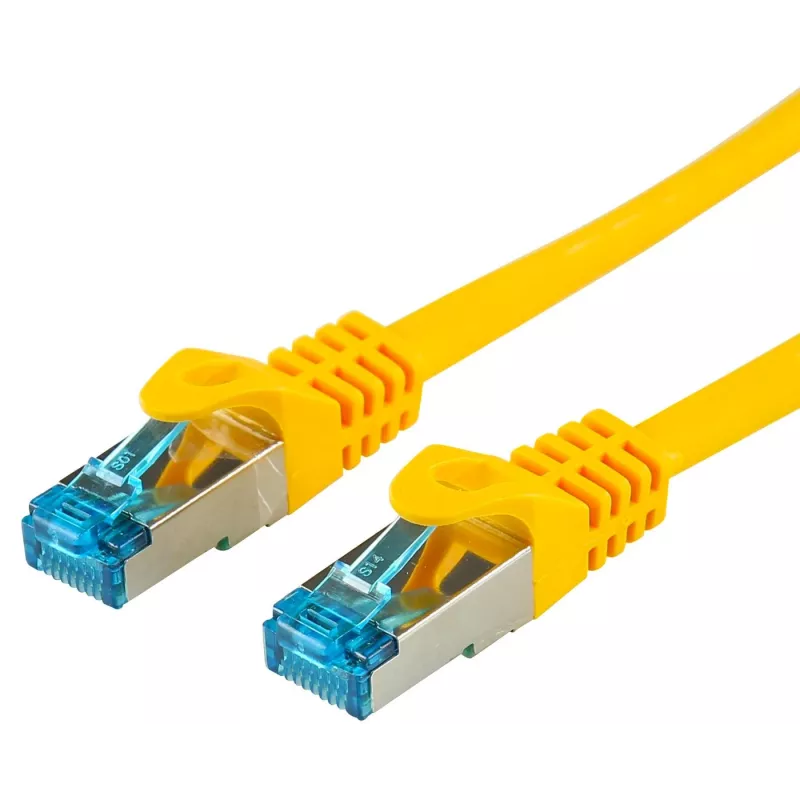 Tinklo kabelis LOGON FTP Cat5e 3 m, RJ-45 į RJ-45, 1000 Mbit/s, geltonas