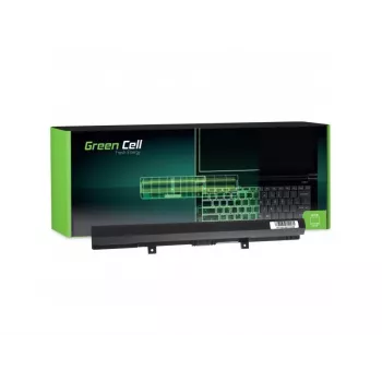 Baterija Green Cell TS38 nešiojamiesiems kompiuteriams Toshiba — Li-Ion 14,8V 2200mAh, 4 elementai, juoda