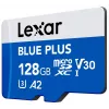„Lexar BLUE PLUS“ 128 GB „MicroSDXC“ atminties kortelė, UHS‑I U3 V30, 170 MB/s