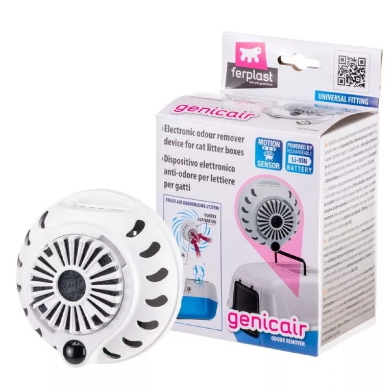 FERPLAST Genicair - automatinis ventiliatorius kačių tualetui
