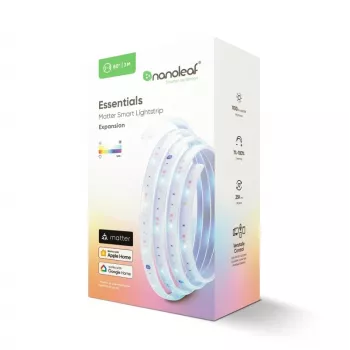 Nanoleaf Essentials šviesos juostų plėtinys 2 metrai | 23 W | RGBCW | Bluetooth, Thread | 2700–6500 K