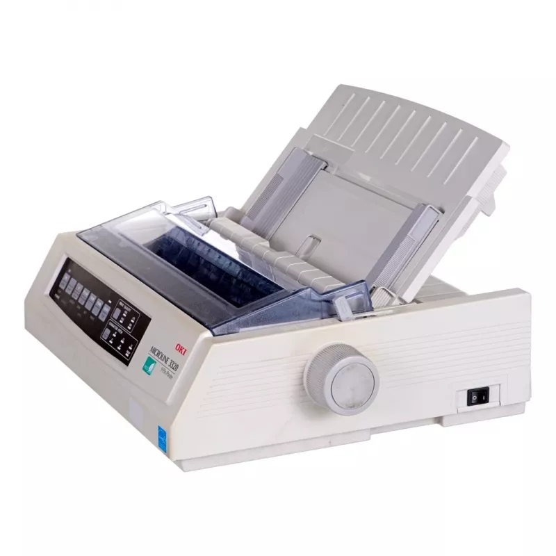 DOT MATRIX PRINTER OKI ML 3320 LPT+USB Naudotas