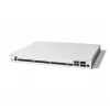 Tinklo komutatorius Cisco Catalyst C1300-24XS valdomas L2/L3, 480 Gbit/s komutavimo talpa, RJ-45/USB-C konsolė, 16 000 MAC lentelė, pilkas, 4,15 kg